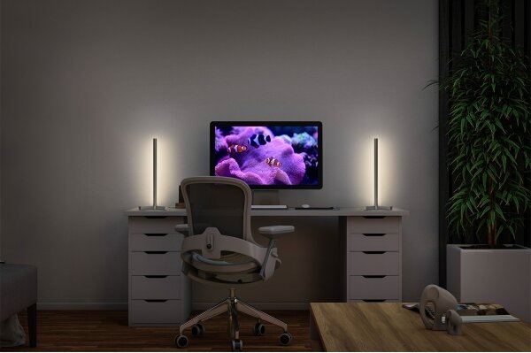Osram - LED RGBW Stm stolní lampa SMART+ MAGIC LED/7,5W/230V stříbrná Wi-Fi + DO