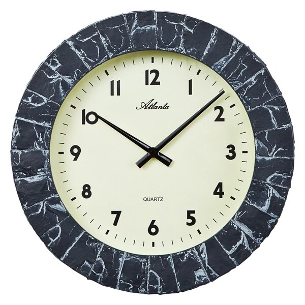 Designové nástěnné hodiny AT4474 Atlanta 35cm