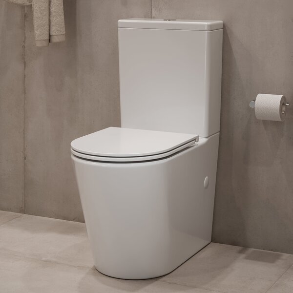 Cersanit Bonica kompaktní wc s deskou s pomalým sklápěním s vírovým splachováním bílá K3028-001