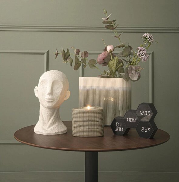 Digitální nástěnné/stolní hodiny KA5805BK Karlsson 18cm