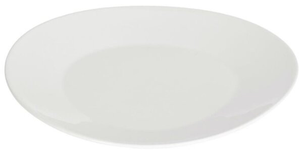 Bílý porcelánový dezertní talíř Kave Home Pierina 21,5 cm