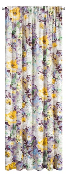 ZATEMŇOVACÍ ZÁVĚS NA PÁSCE AMELIE 140X270 CM VZOROVANÁ