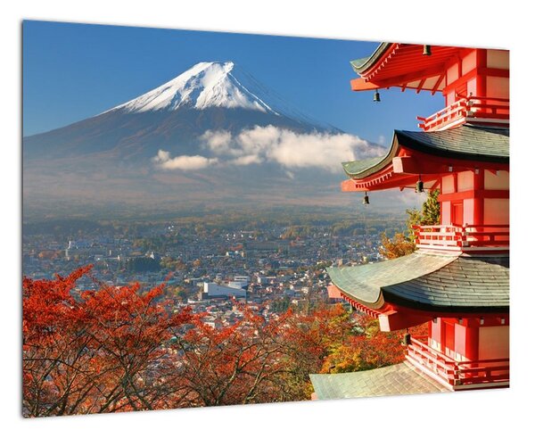 Hora Fuji - moderní obraz