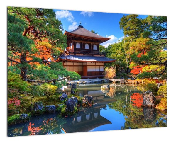 Japonská zahrada - obraz