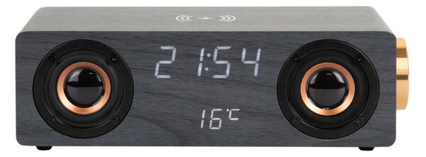 Radiobudík s nabíječkou smartphonů a Bluetooth reproduktorem 6059BK Karlsson 25cm