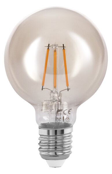 Eglo 110052 RETRO LED BULB - Retro LED žárovka E27, G80, 2200K (LED žárovka Edison do retro a rustikálních svítidel)