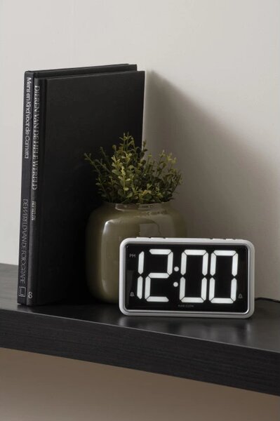 Digitální LED stolní hodiny 6035WH Karlsson 16cm