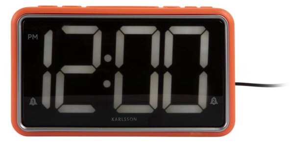 Digitální LED stolní hodiny 6035OR Karlsson 16cm