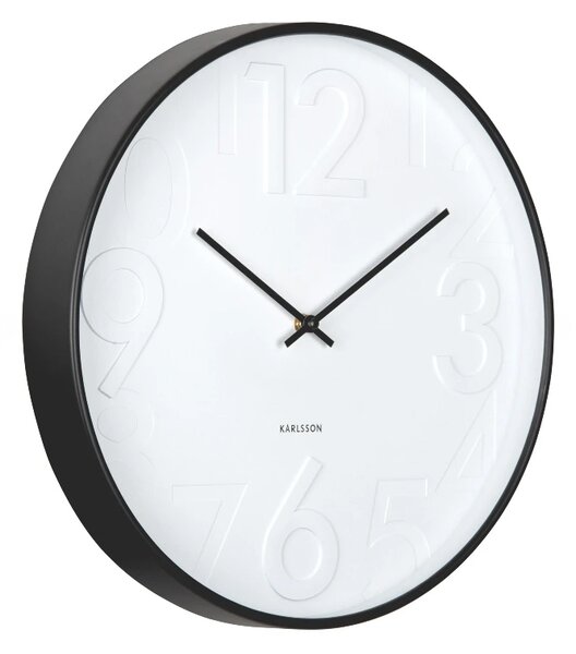 Designové nástěnné hodiny 6063BK Karlsson 40cm