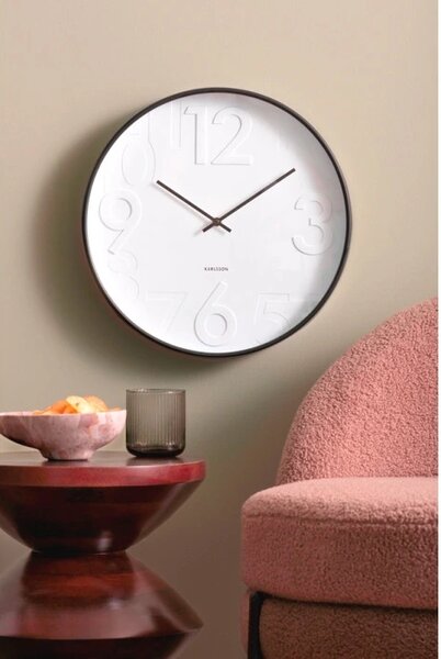 Designové nástěnné hodiny 6063BK Karlsson 40cm
