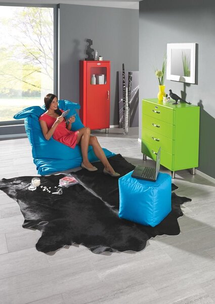 TABURET, textil, 40/40/40 cm Carryhome - Taburety