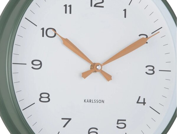 Designové nástěnné hodiny 6056GR Karlsson 30cm