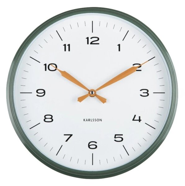 Designové nástěnné hodiny 6056GR Karlsson 30cm