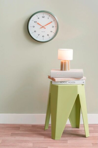 Designové nástěnné hodiny 6056GR Karlsson 30cm