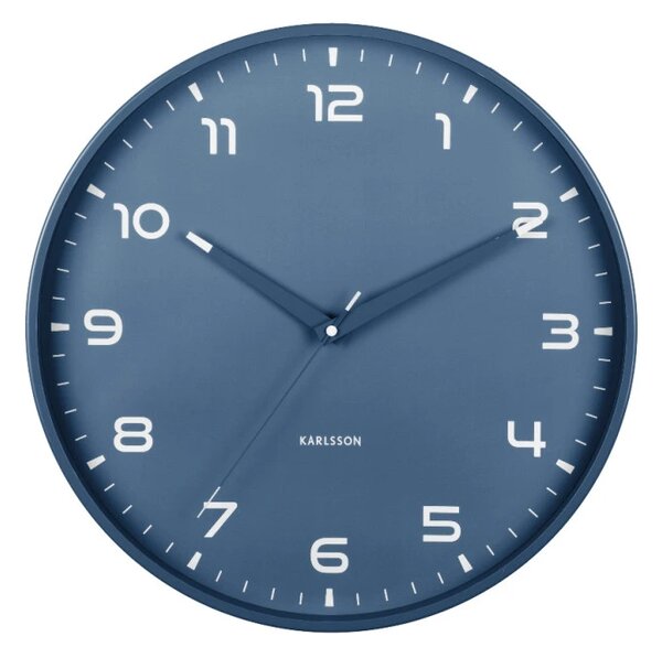 Designové nástěnné hodiny 6053BL Karlsson 40cm