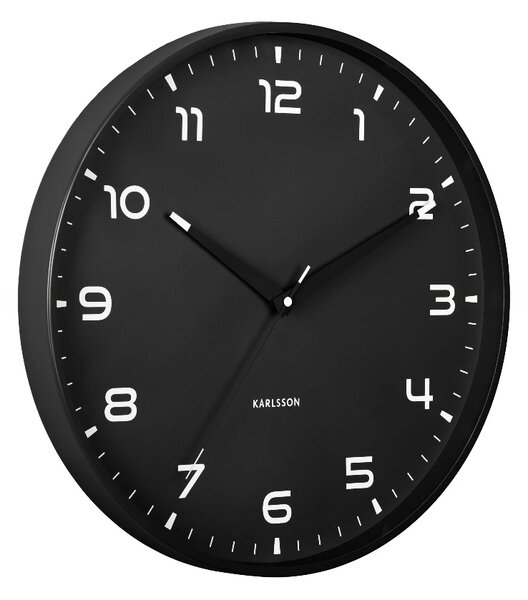 Designové nástěnné hodiny 6053BK Karlsson 40cm
