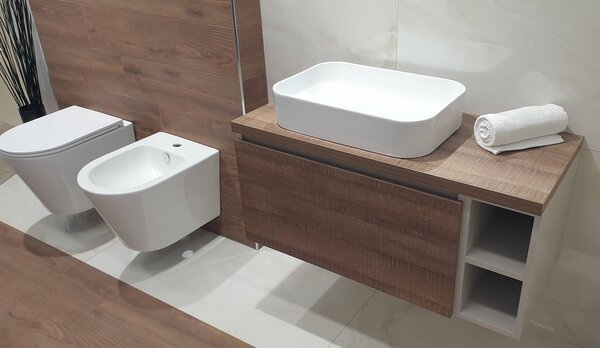 Intedoor OPERA PLUS skříňka pod 2× umyvadlo na desku 140 cm OPP2 140D 2Z/2Z 1OP OPP2 140D 2Z/2Z 1OP
