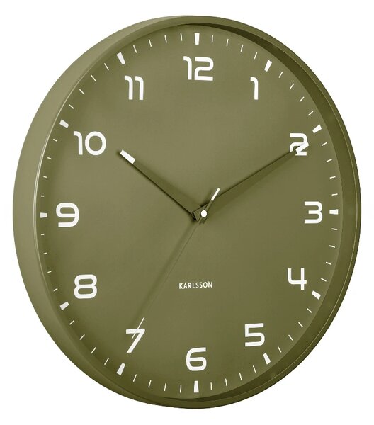 Designové nástěnné hodiny 6053GR Karlsson 40cm