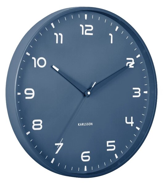 Designové nástěnné hodiny 6053BL Karlsson 40cm
