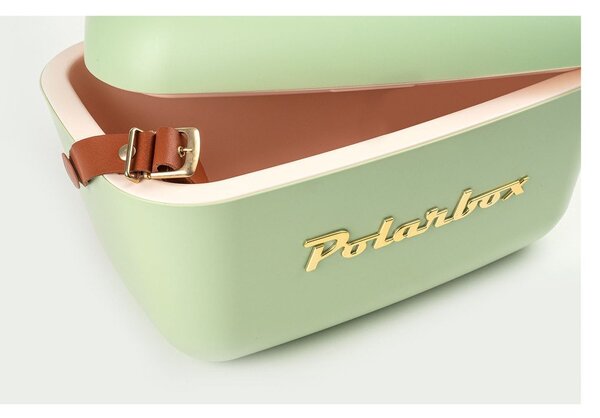 Světle zelený chladicí box 12 l Classic – Polarbox