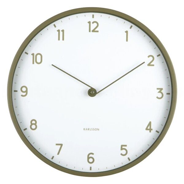 Designové nástěnné hodiny 6057DG Karlsson 30cm