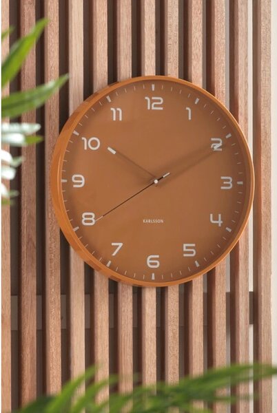 Designové nástěnné hodiny 6053YE Karlsson 40cm