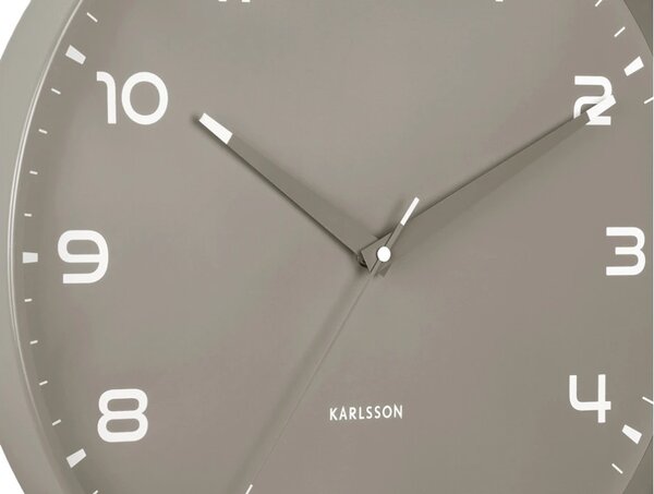 Designové nástěnné hodiny 6053GY Karlsson 40cm