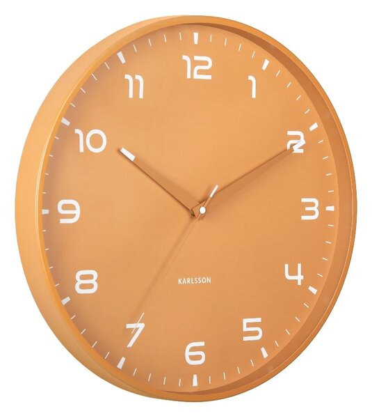 Designové nástěnné hodiny 6053YE Karlsson 40cm