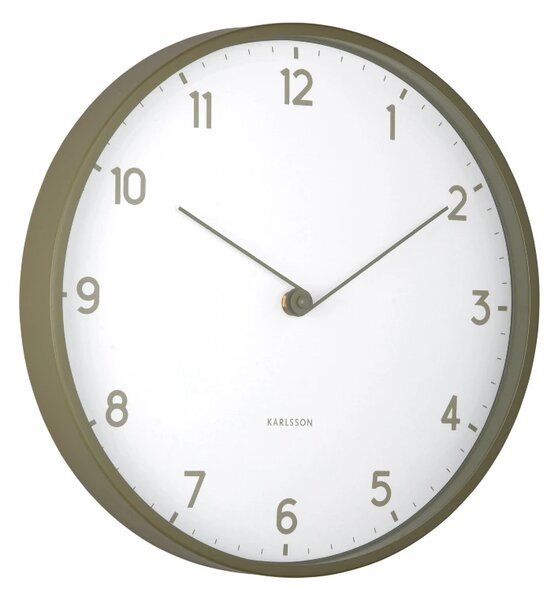 Designové nástěnné hodiny 6057DG Karlsson 30cm