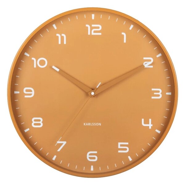 Designové nástěnné hodiny 6053YE Karlsson 40cm