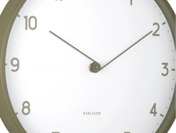 Designové nástěnné hodiny 6057DG Karlsson 30cm