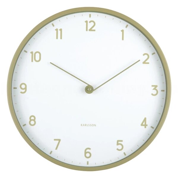 Designové nástěnné hodiny 6057GR Karlsson 30cm