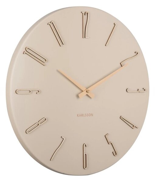 Designové nástěnné hodiny 6072WH Karlsson 40cm