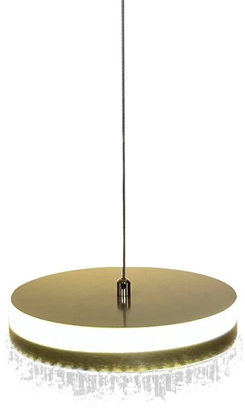 Závěsné LED svítidlo Preciosa, 1x LED 25w, 4000k, g