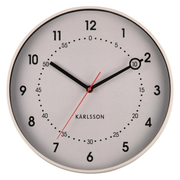 Designové nástěnné hodiny 6038WG Karlsson 32cm