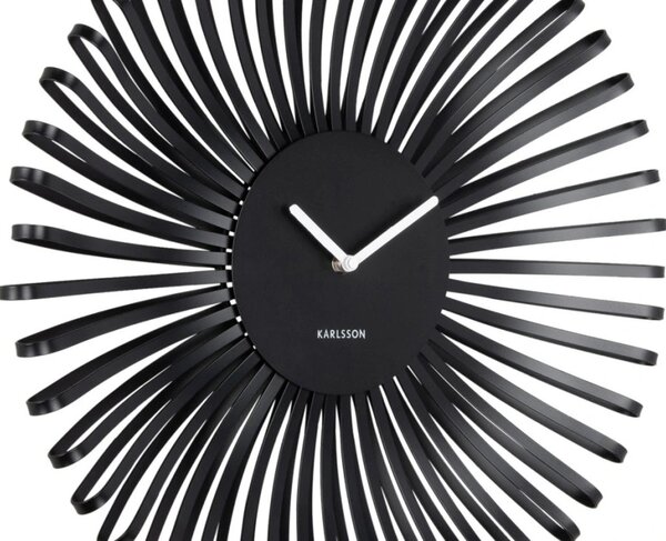 Designové nástěnné hodiny 6075BK Karlsson 48cm