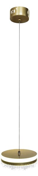 Závěsné LED svítidlo Preciosa, 1x LED 25w, 4000k, g