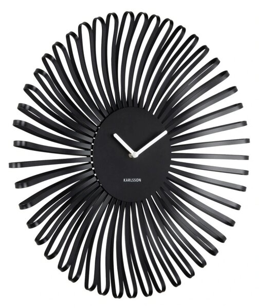 Designové nástěnné hodiny 6075BK Karlsson 48cm