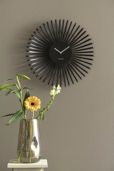 Designové nástěnné hodiny 6075BK Karlsson 48cm