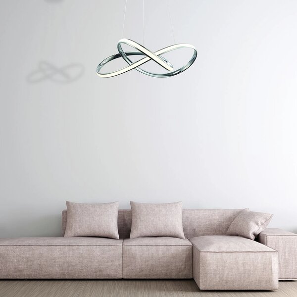 Závěsné LED svítidlo Cappio, 1x LED 36w, 4000k, ch