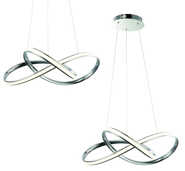 Závěsné LED svítidlo Cappio, 1x LED 36w, 4000k, ch
