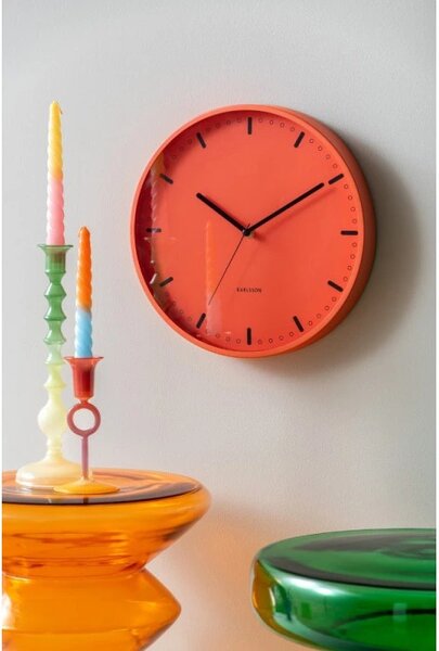 Designové nástěnné hodiny 6071OR Karlsson 30cm