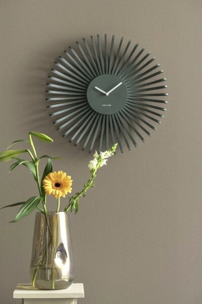 Designové nástěnné hodiny 6075GR Karlsson 48cm