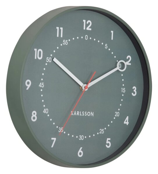 Designové nástěnné hodiny 6038GR Karlsson 32cm