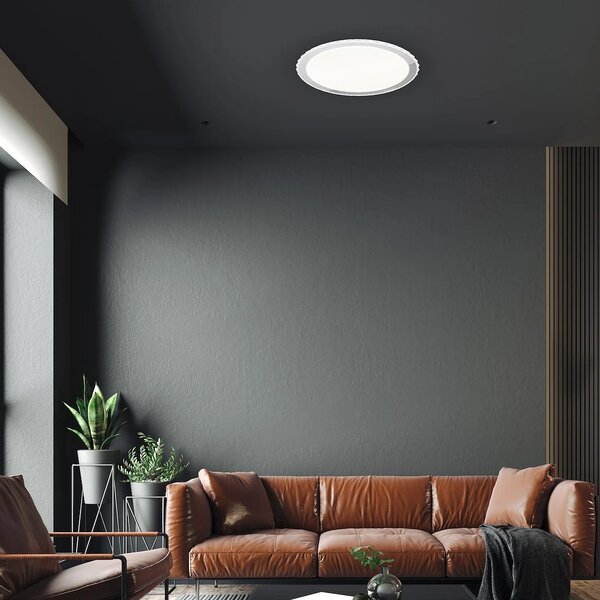 Stropní LED svítidlo Layla, 1x LED 50w, 3000-6000k, w/ch, s ovladačem
