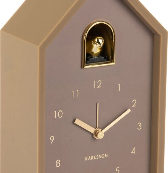 Stolní i nástěnný budík Karlsson 6077BR 20cm