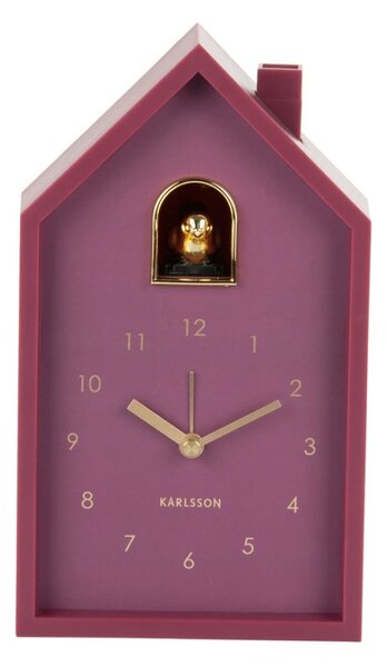Stolní i nástěnný budík Karlsson 6077PU 20cm