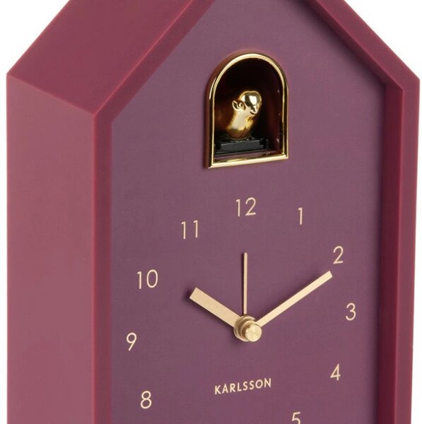 Stolní i nástěnný budík Karlsson 6077PU 20cm