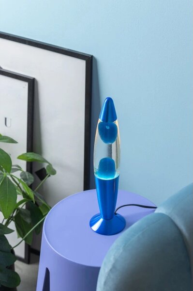 Dekorační lávová lampa LM2185BL Leitmotiv 35cm