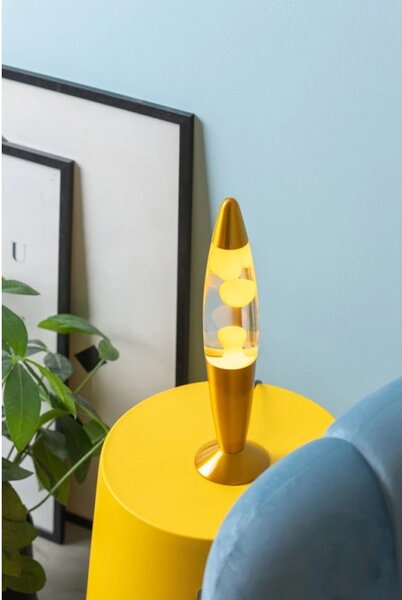 Dekorační lávová lampa LM2185YE Leitmotiv 35cm